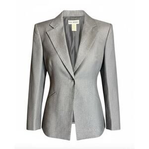 Vintage Issey Miyake Wool Blazer Charcoal Grey Medium EUC